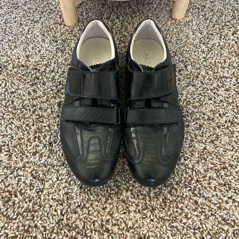 Aldo Shoes 2 strap in black for Men